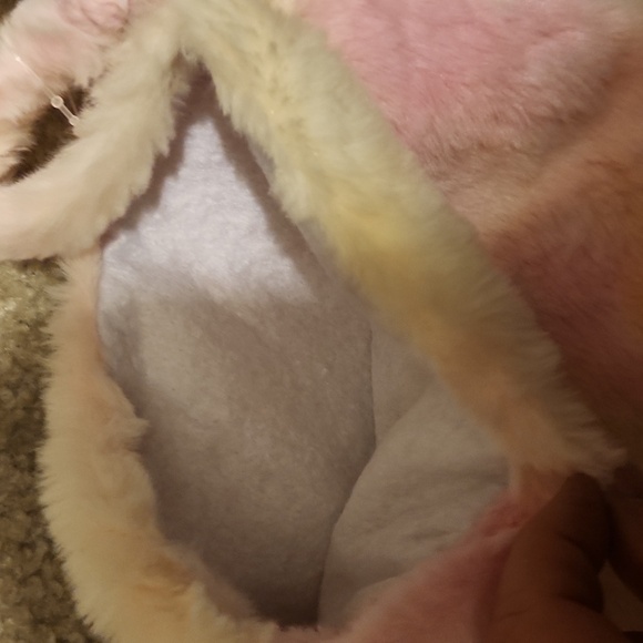 Christmas stocking faux fur tyedye nwt new Holiday Stockings - Picture 3 of 5